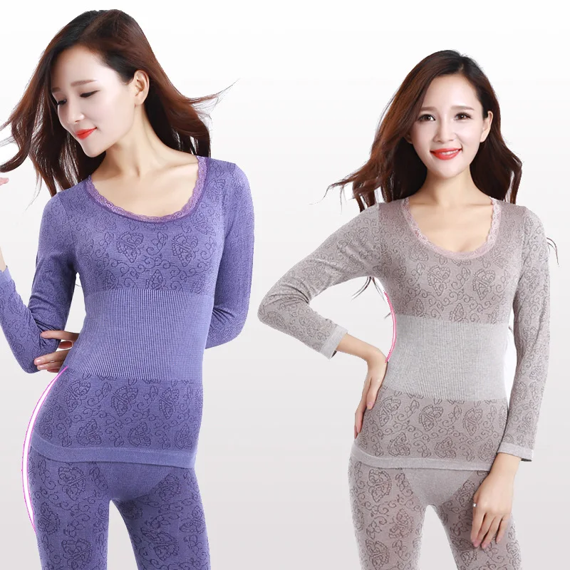 Термобелье женское бесшовное для дома и сна из модала 2020|womens long johns|thermal underwear womenlong