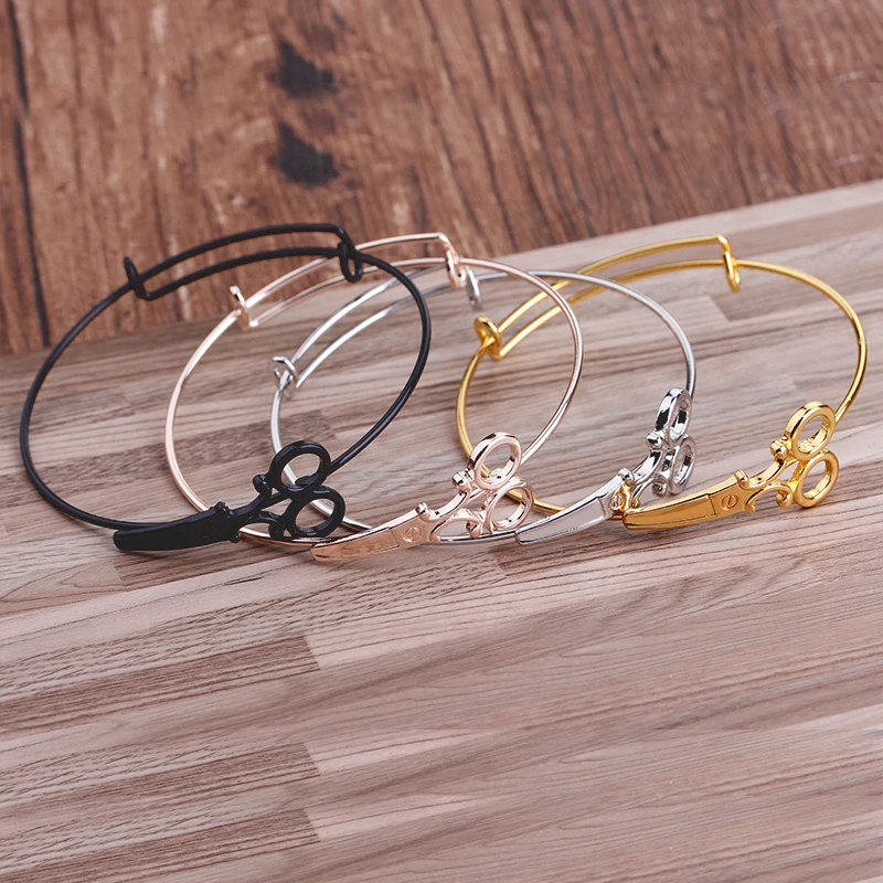 Регулируемый браслет для парикмахеров стилистов волос|charm bracelet|scissor braceletpersonalized