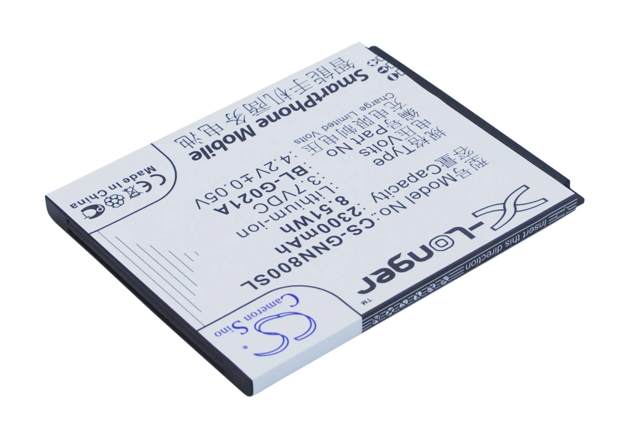 BL G021A батареи Cameron Sino 2300mAh для Fly Q446 GIONEE GN708T GN800 GN878 S214 NGM Forward Infinity Xolo Q800|Аккумуляторы