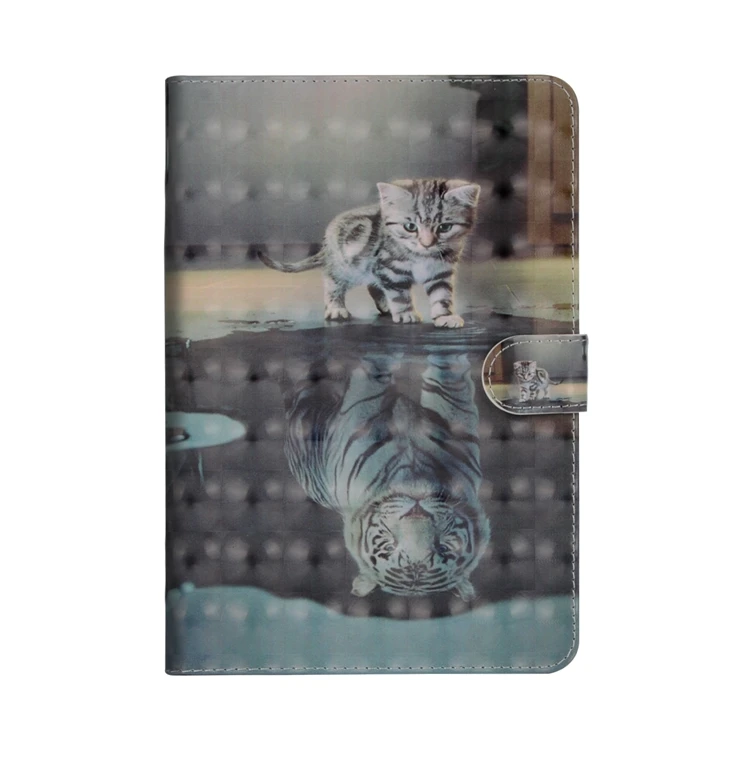 СПС Coque iPad Pro 9,7 чехол милый кот кожаный флип бумажник телефонные чехлы для iPad Pro 9,7 A1673 A1674 A1675 iPad 7 крышка Etui