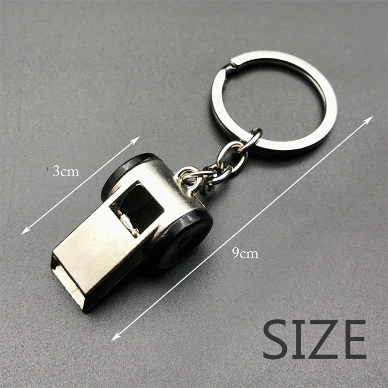 Car-styling 1X Car Keychain Accesories Outdoor survival whistle For Chevrolet captiva cruze Peugeot 206 508 208 Mazda 3 6 cx-5 | Автомобили