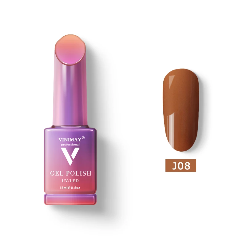 J08 VINIMAY гель лак для ногтей vernis полуперманентный УФ замочить от Гель-лак для нейл-арта праймер маникюр ногтей гель Lacque - Цвет: J08