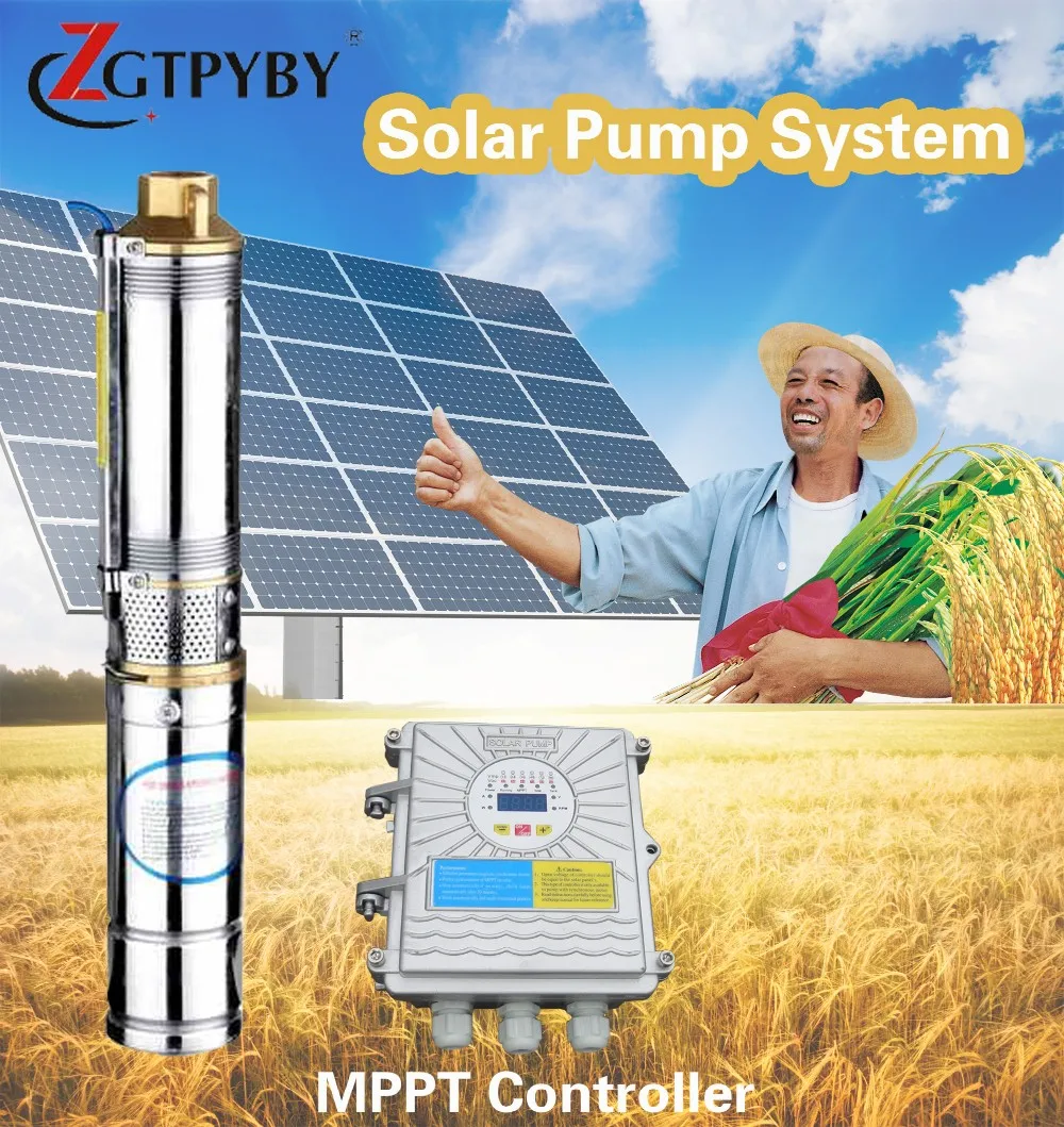 3 inch 48V DC solar pump kit water pumping machine made in china | Обустройство дома
