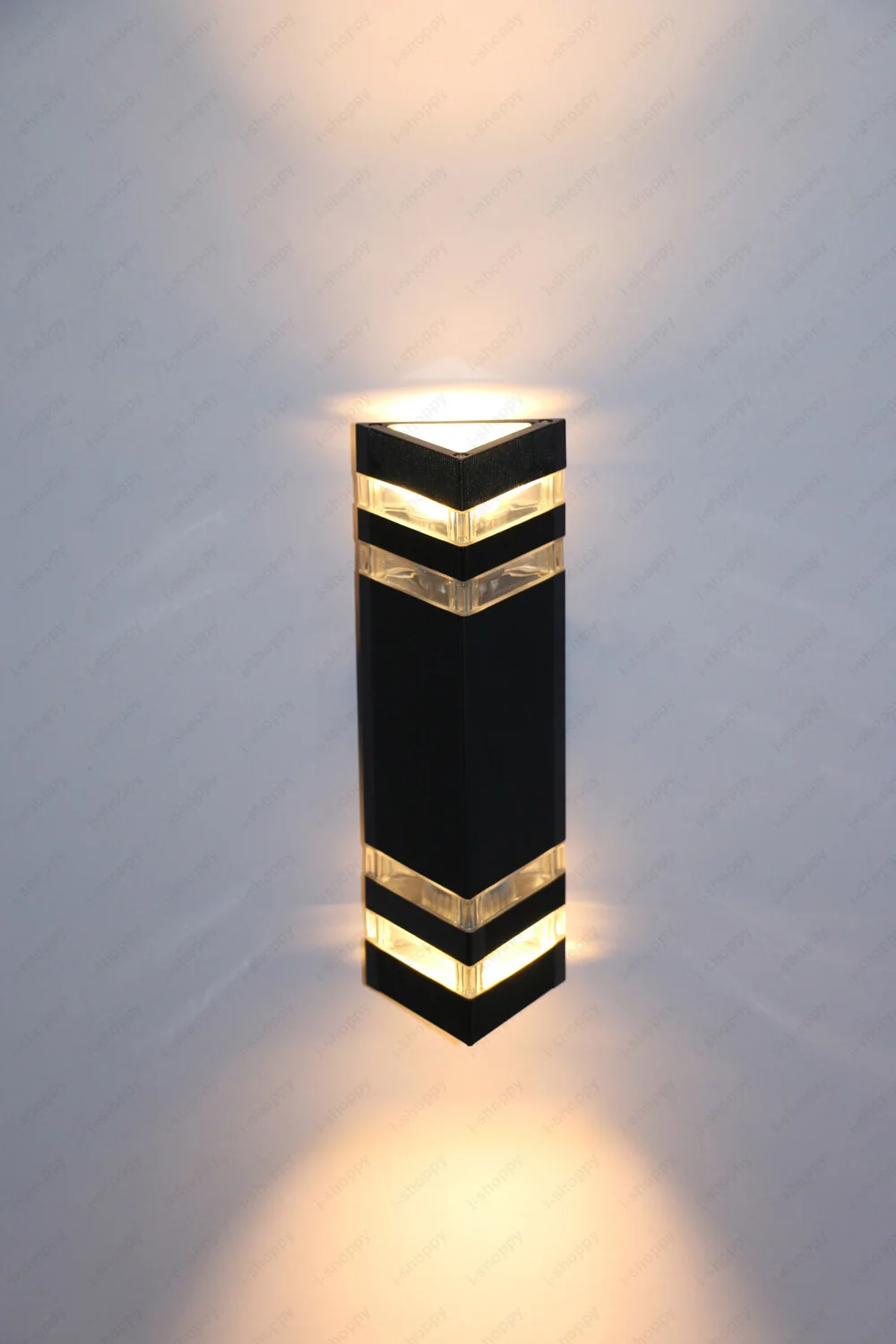 6W/8W/10W/14W LED Dimmable/N Outdoor Up/Down Wall Sconces Light Garden Basement Door Waterproof Lamp Fixture Black Finish | Лампы и