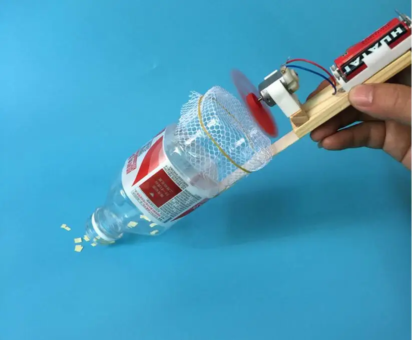 Апреля Du Творческая детская малыш научных игрушки DIY Электрический вакуумный