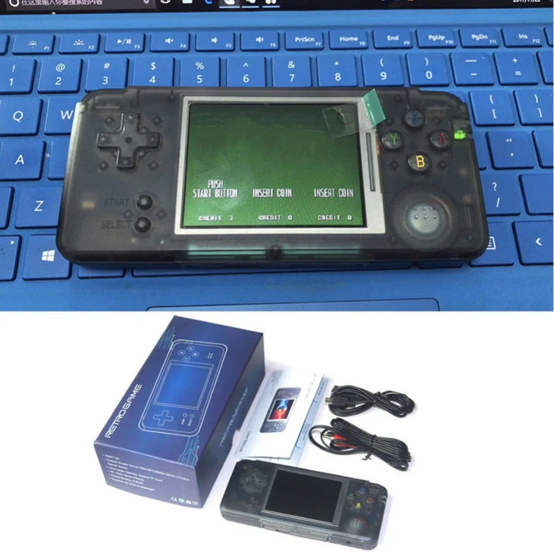 

Nostalgia Retro Handheld Game Console 3.0 Inch Console Built-in 1151 Different Games Support For NEOGEO/GBC/FC/CP1/CP2/GB/GBA