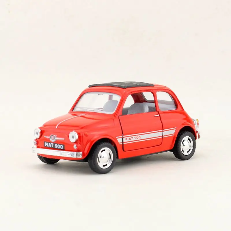 Игрушки для автомобиля из 1:24 сплава имитирующие две открытые двери Fiat 500