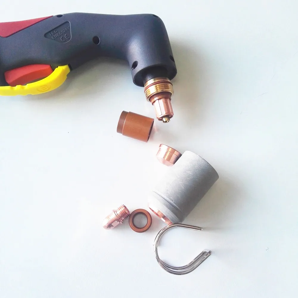 

Plasma cutting torches High Frequency P141 A141 LT141 torch body electrode nozzle shield wear parts CUT LGK