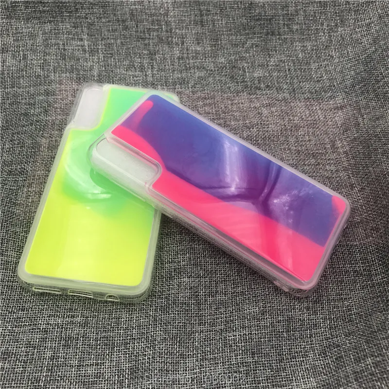 Светящийся пляжный песок Блестящий мягкий ТПУ чехол для samsung Galaxy S10e S9 S10 Plus Note 9 8 J4
