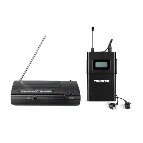 Wpm-200/wpm 200 Беспроводной Запись студийного монитора Системы вкладыши UHF гарнитура