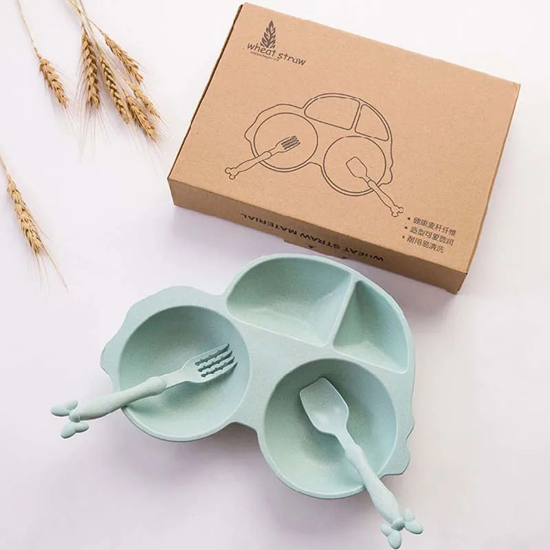 Детская посуда для кормления мультяшный кролик детские блюда наборы обеденной