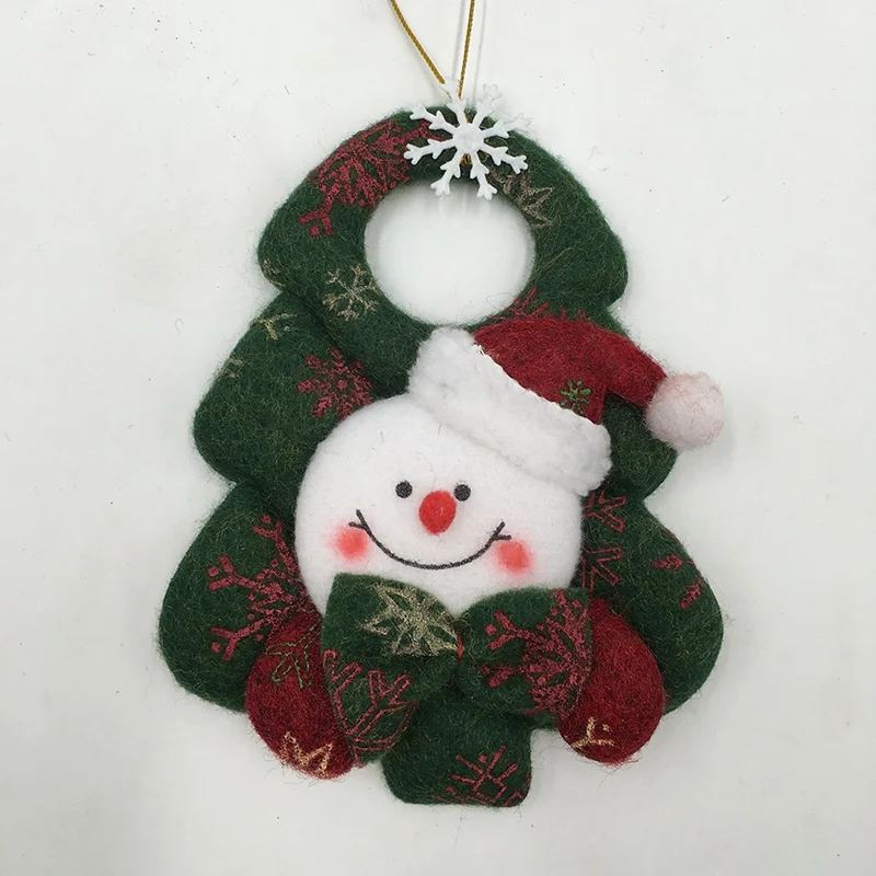 2017 бренд счастливого Нового года Рождественский Декор Санта Снеговик
