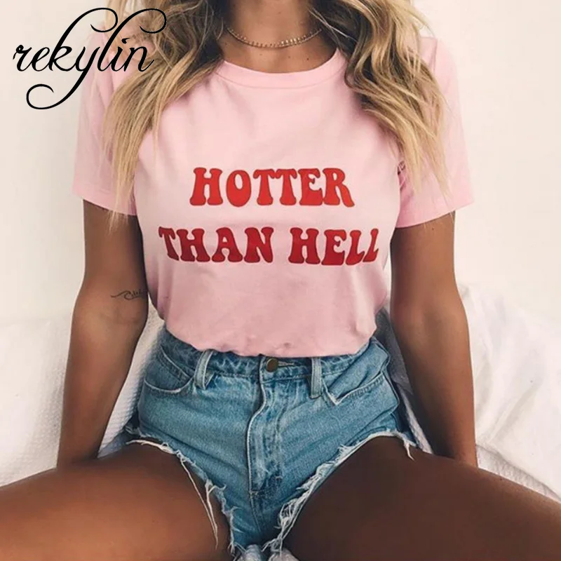 Новинка 2019 года летняя модная женская футболка с надписью Харадзюку Camisas |