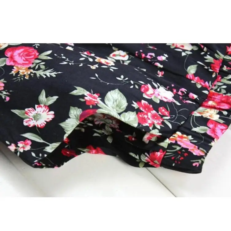 3PCS/set Baby Girls Floral Print T-shirt + Pants Hair Band Set Kids Summer Outfits B1794 CYLL | Мать и ребенок