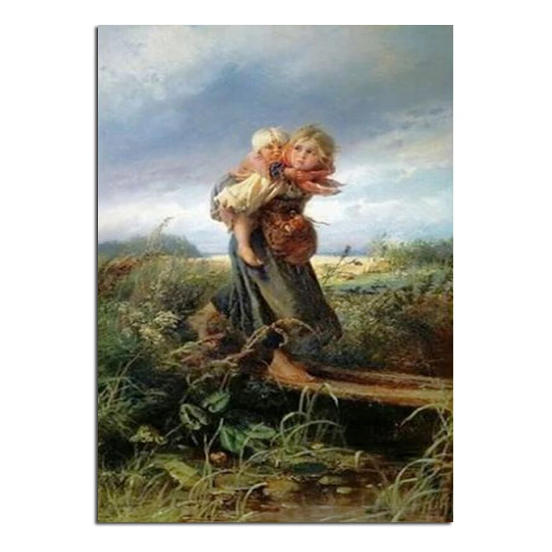 &quotThunderstorm Escape&quot 50x70 см полная площадь алмазная вышивка сделай сам живопись набор