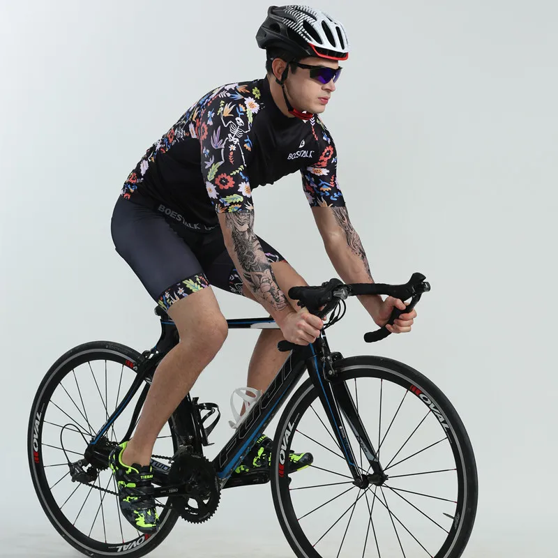 

2019 cycling clothes for men summer set mountain road bike racing team uniforme Professional sports competition cycling wear