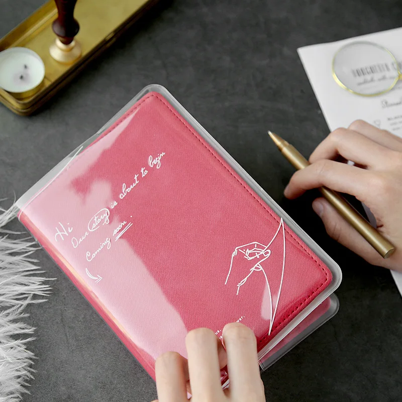 Примечание для HOBONICHI ПВХ Обложка Ver.4 транспарант для Hobonichi журнал A5 A6
