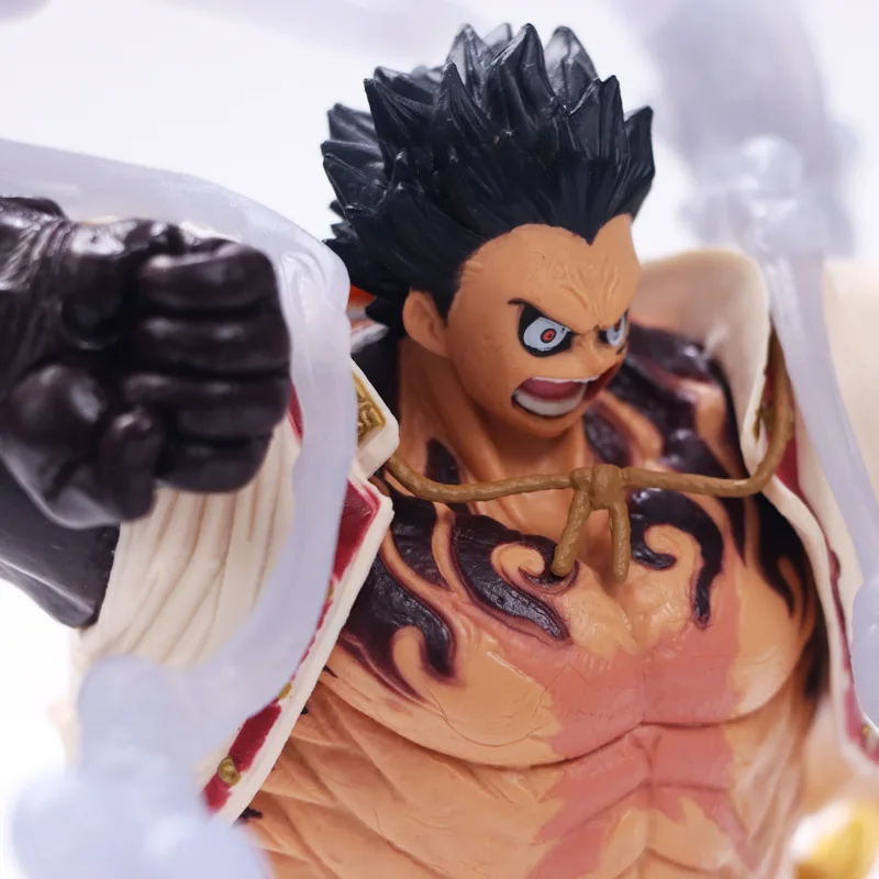 Luffy Gear 4 белое пламя стильные ПВХ экшн фигурки Zoro коллекционные модели игрушки 20