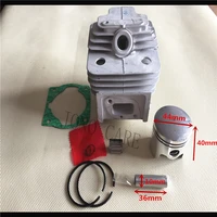 44mm 52cc bc520 cg520 brush cutter cylinder piston kit w manifold cylinder gasket and needle bearing for tl52 grass trimmer