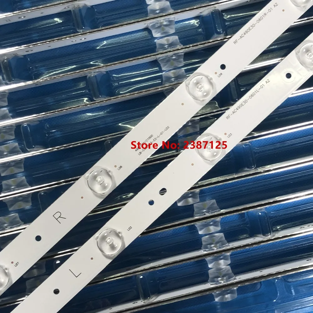 Светодиодная лента для подсветки 49D1000 49C1000 850095046 LB C490F13 E2 L G1 SE2 SVJ490A06 SVJ490A09 10
