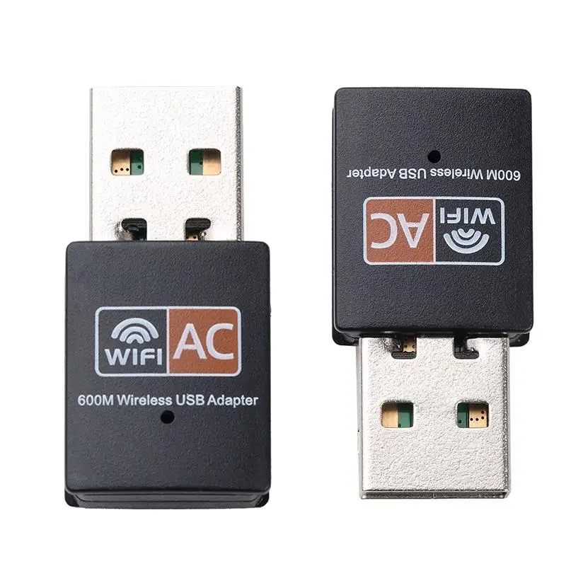 600 Мбит/с Usb Wifi адаптер беспроводная сетевая карта Ethernet Ac двухдиапазонный 2 4G/5.G