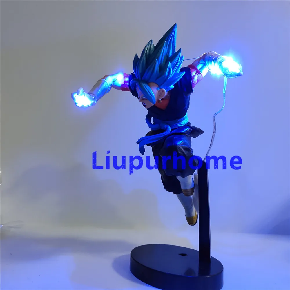 Фигурки героев аниме Super Saiyan God Vegetto Led Night светильник эволюционная модель