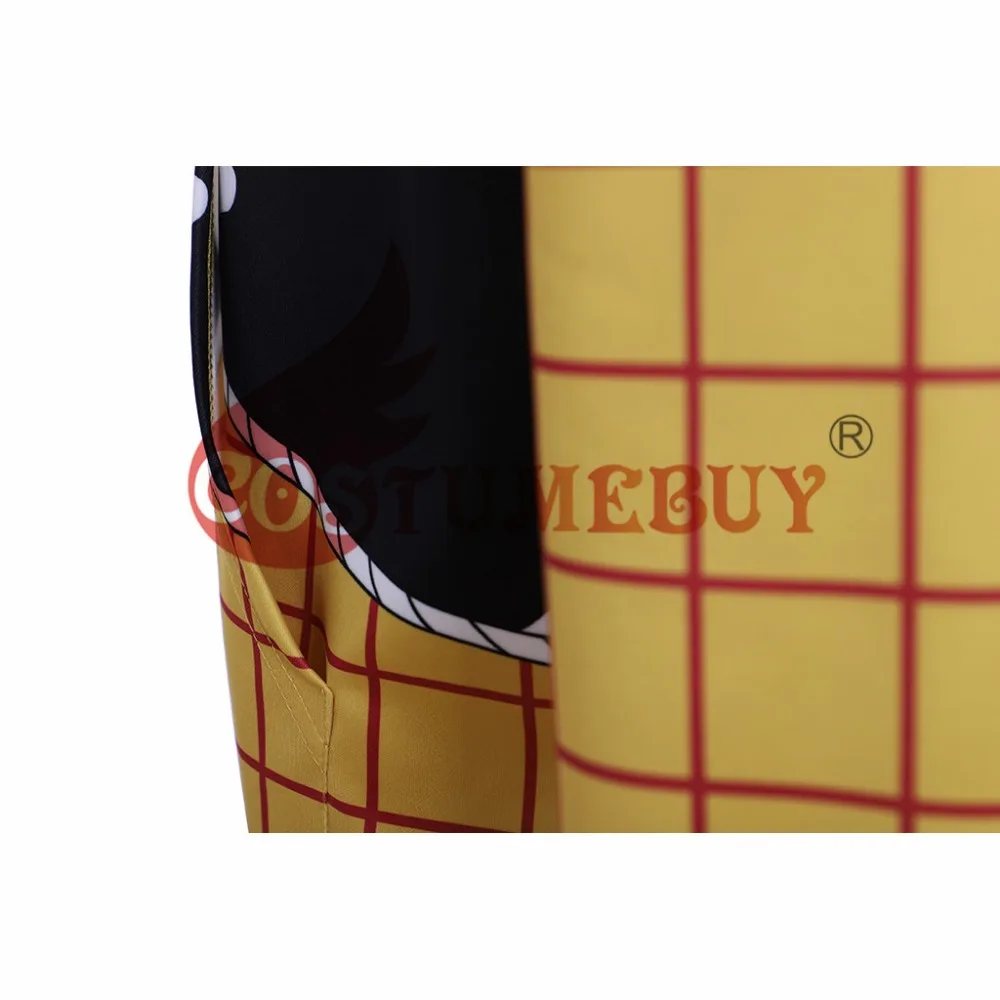 CostumeBuy История игрушек 3 ковбой косплэй Вуди капюшон куртка костюм пальто с капюшоном свитер на молнии для мужчин женщин 5XL