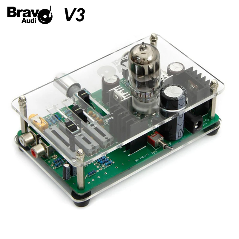 Bravo Audio V3 EQ трубка эквалайзера усилитель для наушников|headphone amplifier|bravo audio v3bravo |
