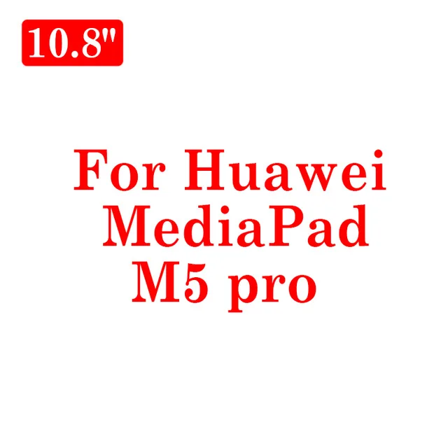 For M5 Pro 10.8 Защитное стекло для huawei mediapad m5 lite Pro 8," 8,4" 10," 10,8" Закаленное стекло Защитная пленка для экрана huawey huavei - Цвет: For M5 Pro 10.8