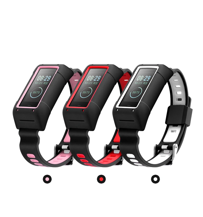 Силиконовый ремешок для Amazfit Cor 2 Band A1712 умный Браслет Регулируемый размер быстрый выпуск Amazfit Cor ремешок