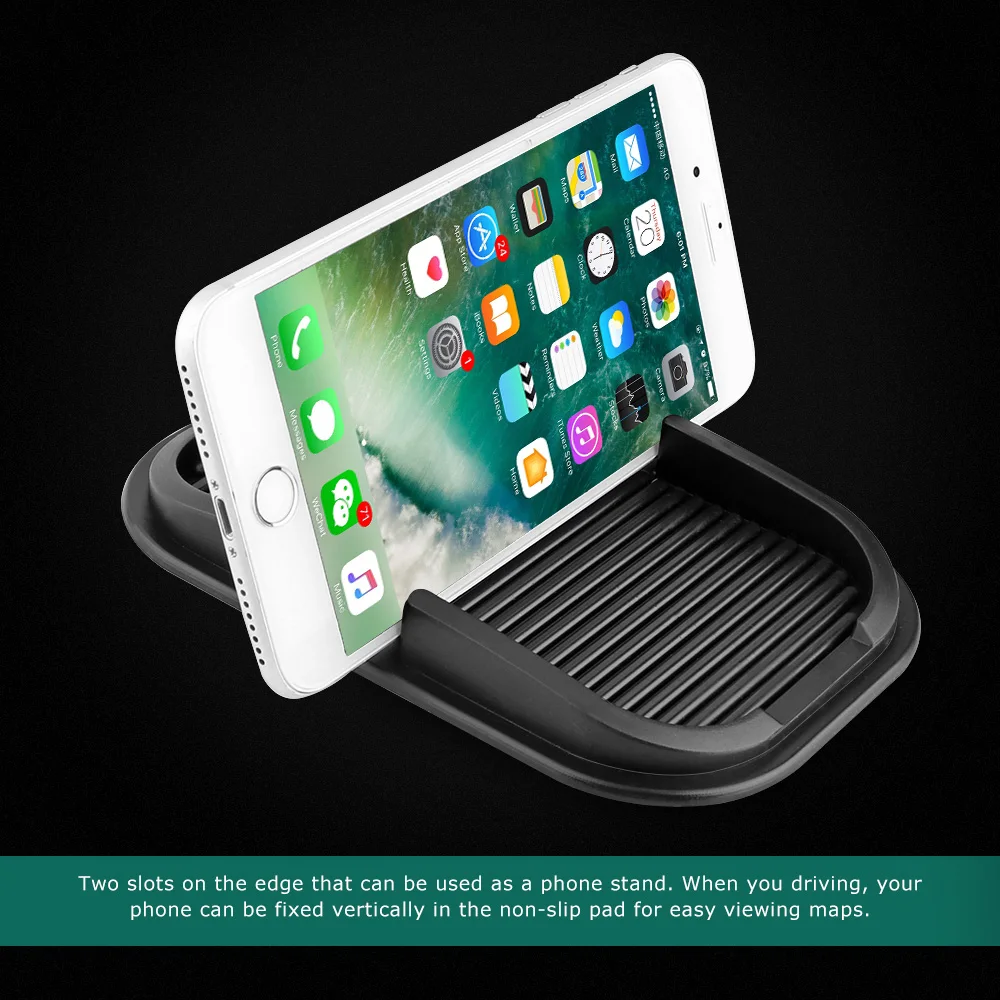 Многофункциональный Противоскользящий автомобильный коврик 155x100мм липкая