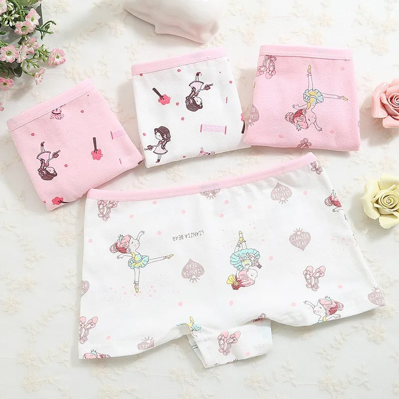 

4Pcs/lot Kids Panties Under Pants Underwear for Baby Girl Children Clothing Briefs Infant Shorts boy cute panties