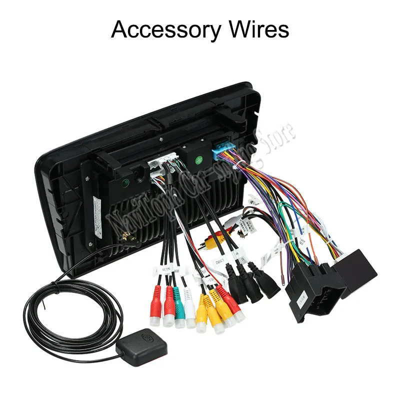 10 1 дюймовый Android 9 автомобильный радиоприемник GPS навигация мультимедийный