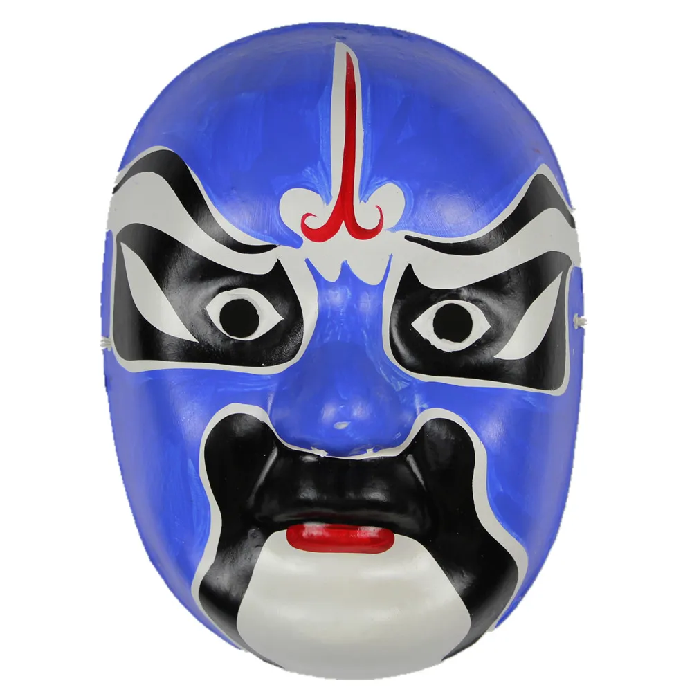 Маска Пекинской оперы для взрослых и детей на Хеллоуин маска лица в стиле