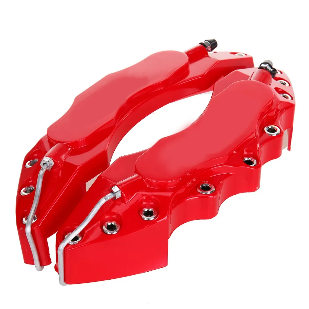 Бесплатная Доставка 2 шт./компл. Тормозной суппорт Обложка спереди и сзади с 3D