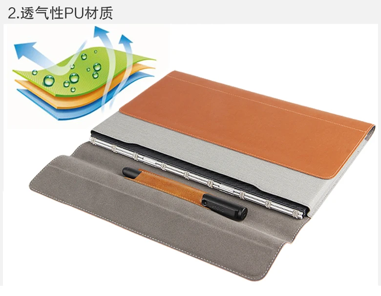 Для lenovo Yoga Book кожаный чехол s в одном планшете посылка 10,1 дюймов рукав Высокое качество Классический pu кожаный чехол-книжка+ стилус