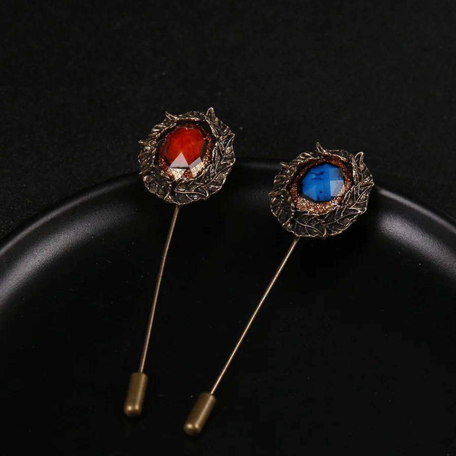 2017 модные ювелирные изделия стразы заколка для лацканов с глазами дракона