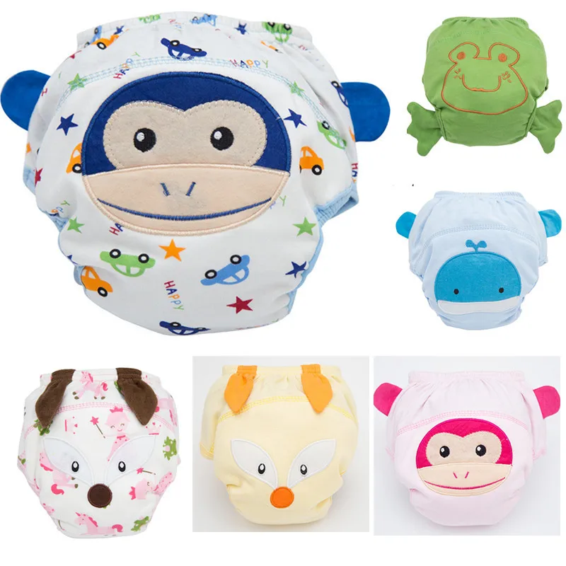 0-2 years children Shorts Breathable Adjustable size Training Pants Waterproof changing mat pants Baby shorts Kids PP | Детская одежда