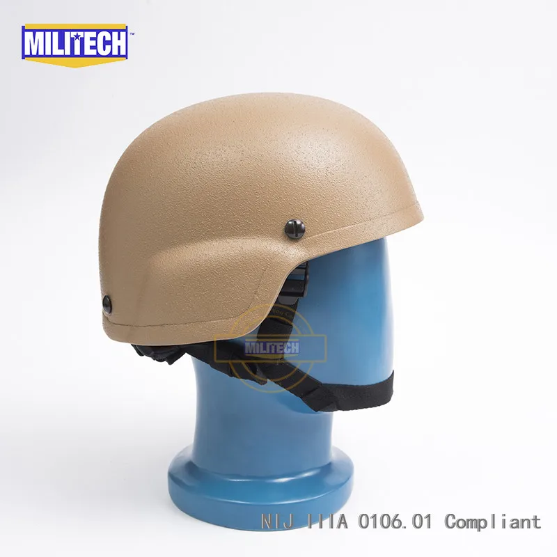 Пуленепробиваемый шлем MILITECH CB NIJ IIIA 3A MICH Арамид ACH баллистический
