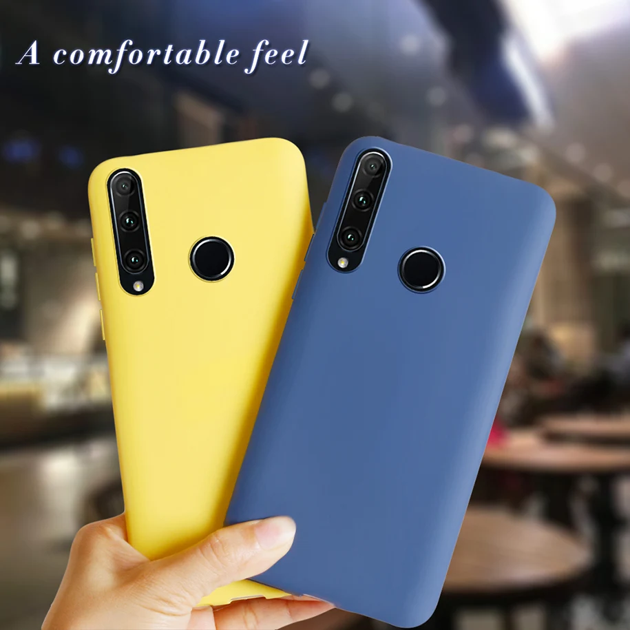 Матовый чехол для Huawei Honor 10i 10 20 Lite из ТПУ P Smart 2019 Plus 2018 милый силиконовый |