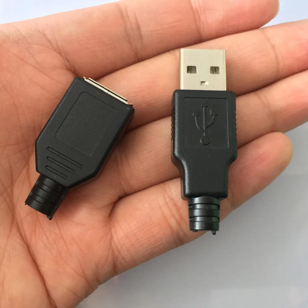 10 шт./пакет YT2151Y USB 2 0 штекер/гнездо разъем для сварки данных OTG линейный