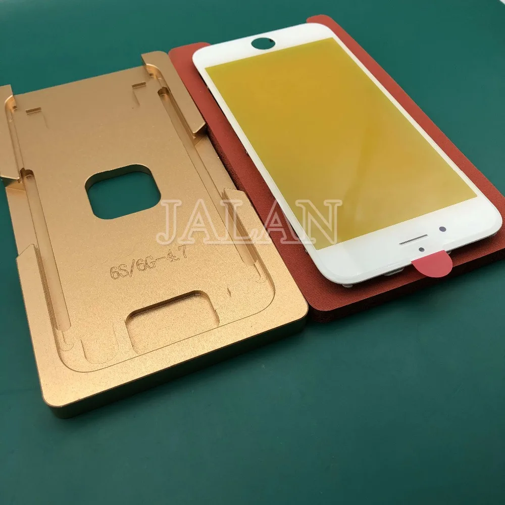 Прецизионная алюминиевая форма для ламинатора iphone 6G 6S переднего стекла с рамкой
