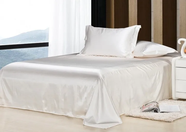 Комплект роскошного постельного белья из 7 предметов шелковые простыни сатина