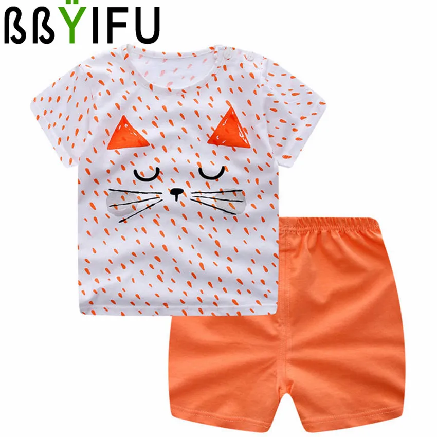 Bbyifu детей подняться костюм детская одежда Удобная для мальчиков и девочек Летняя