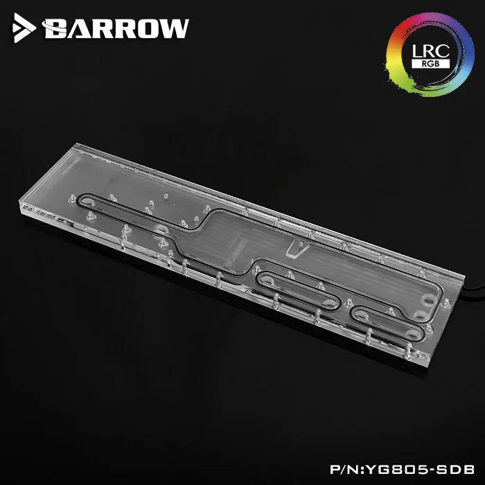 Barrow YG805 SDB доски Waterway для IN WIN 805/805C чехол Intel CPU Water Block & Single GPU Building|Кулеры и системы