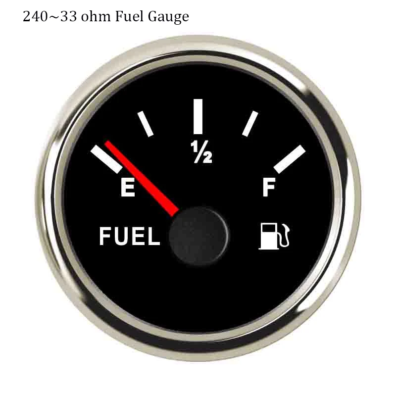 Black Silver 240ohm 150 мм, 200 мм, 250 мм, 300 мм, 350 мм, 450 мм, датчик уровня топлива для лодки, автомобиля, датчик уровня топлива с 0~ 190 Ом, 240~ 33 Ом, датчик уровня топлива - Цвет: Black Silver 240ohm