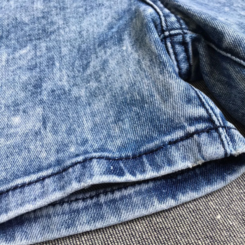 

YiQuanYiMei Elastic Shorts Casual Summer Snow Wash Women Denim Shorts Slim Stretch Female Jeans Shorts
