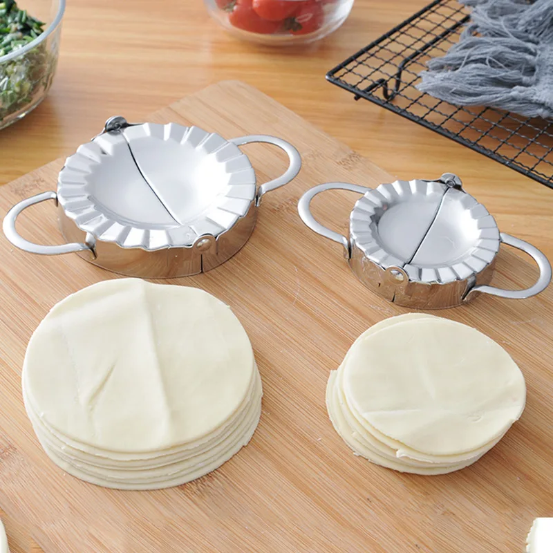 Нержавеющая сталь клецки оболочки MAKER ТЕСТО лапки плесень резец машина Пособия