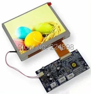 Видео/VGA Езды Доска + 5.6 дюймов Цветной TFT LCD Сенсорный Экран Цифровой (TP) 640 (RGB) * 480