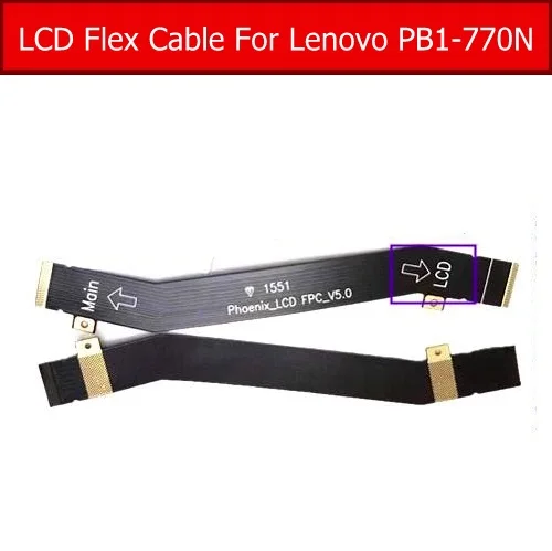 Оригинальный ЖК-экран гибкий кабель для Lenovo PB1-770 770N 770 м ЖК-дисплей материнская